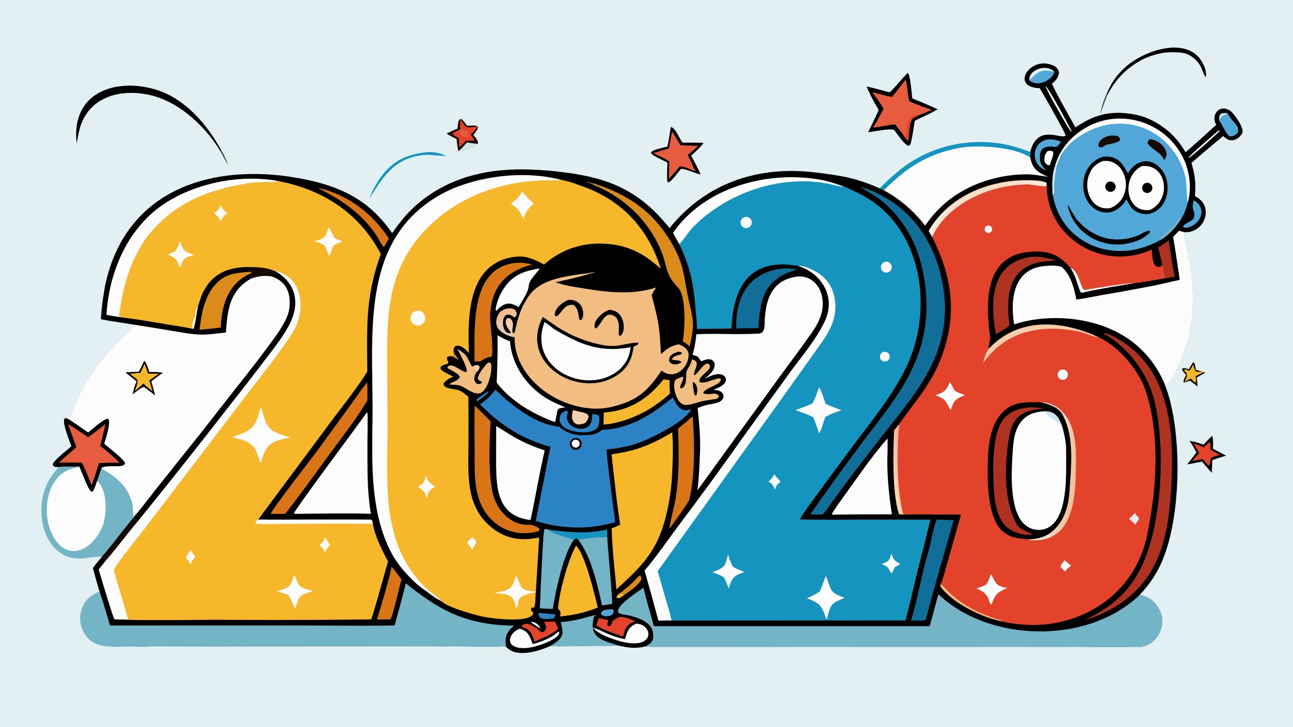 Поздравление с новым годом 2026